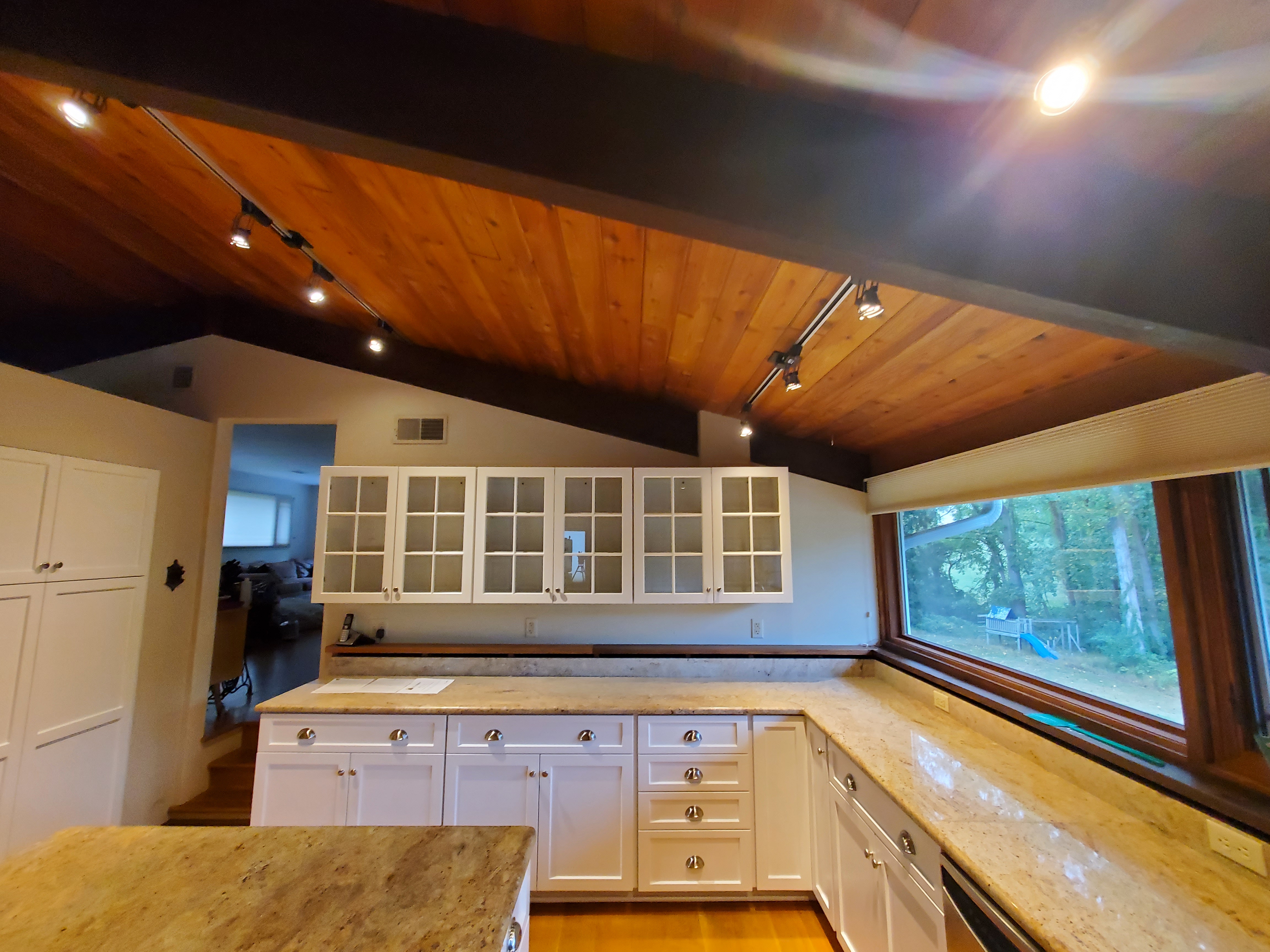 Custom kitchen cabinetry installation